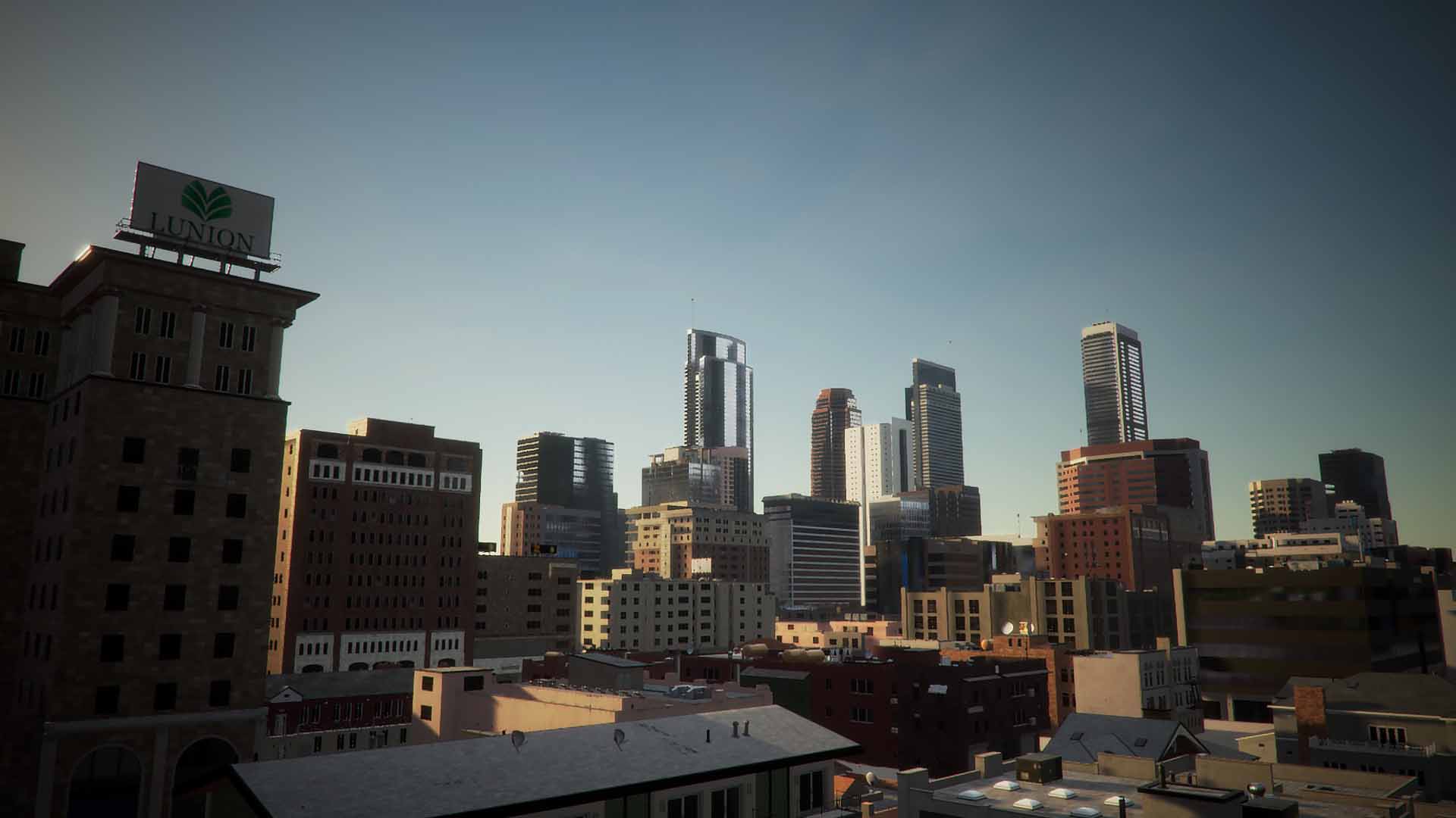 3D city rendered using Houdini/Redshift3D